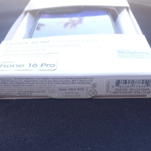 OtterBox Symmetry Series iPhone 16 Pro Case - Blue and Black - Picture 2 of 4